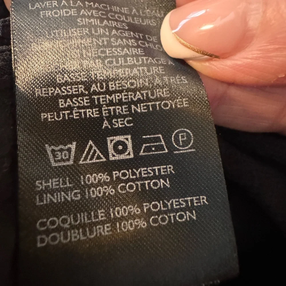 Anthropologie Peplum Black Blouse size X-Large NWT - Picture 12 of 12